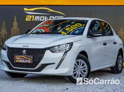 Peugeot 208 LIKE 1.0 MT na cor Branca em Fazenda Rio Grande / PR - 6799777