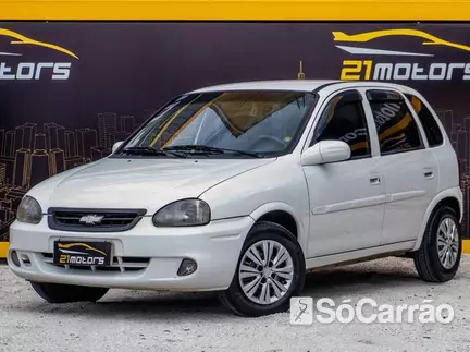 Chevrolet CORSA PICK-UP CS GL 4X2 1.6 EFI na cor Branca em Fazenda Rio Grande / PR - 6961949