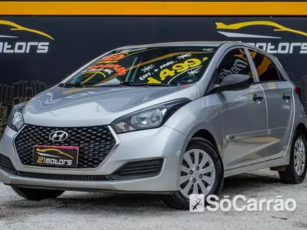 Hyundai HB20 UNIQUE 1.0 12V na cor Prata em Fazenda Rio Grande / PR - 6966749