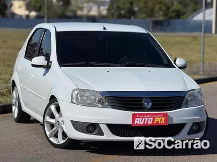 Renault LOGAN EXPRESSION 1.0 16V HIFLEX na cor Branca em Curitiba / PR - 6733871