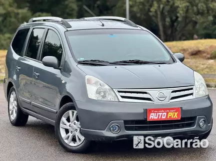 Nissan GRAND LIVINA SL 1.8 16V na cor Cinza em Curitiba / PR - 6753809