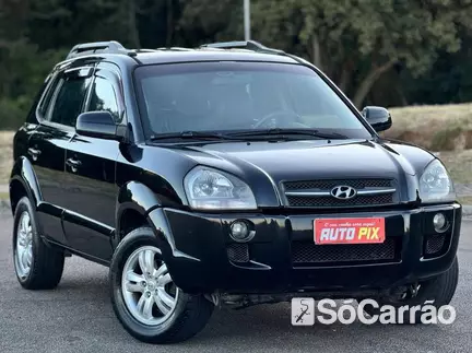 Hyundai TUCSON GLS 4X2 2.0 16V AT na cor Preta em Curitiba / PR - 6776116