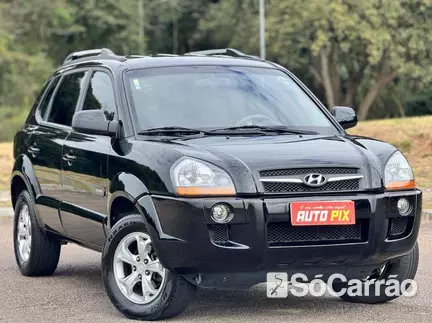 Hyundai TUCSON GLS 4X2 2.0 16V AT na cor Preta em Curitiba / PR - 6777233