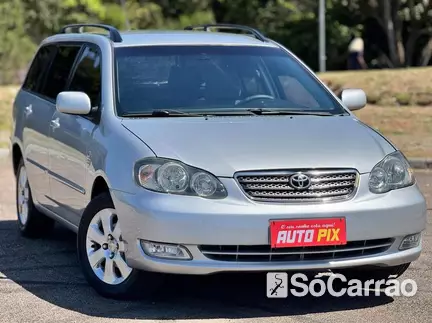 Toyota COROLLA FIELDER XEI 1.8 16V AT na cor Prata em Curitiba / PR - 6921285