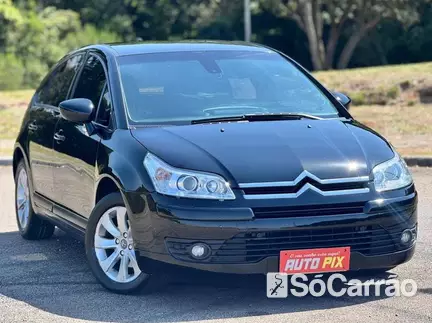 Citroen C4 EXCLUSIVE 2.0 16V na cor Preta em Curitiba / PR - 6932996