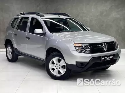 Renault DUSTER AUTHENTIQUE 1.6 16V SCE CVT X-TRONIC na cor Prata em Curitiba / PR - 6789945