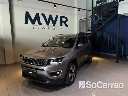 JEEP COMPASS LONGITUDE 4X2 2.0 16V AT6 na cor Cinza em Curitiba / PR - 6842244