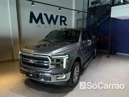 Ford F-150 F-150 CD LARIAT 4X4 5.0 V8 4P na cor Cinza em Curitiba / PR - 6855780