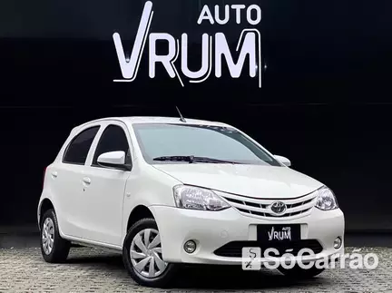 Toyota ETIOS HATCH X 1.3 16V na cor Branca em Curitiba / PR - 6756765