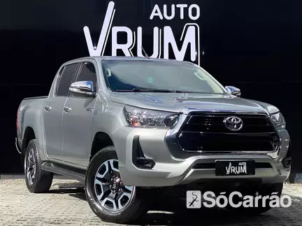 Toyota HILUX CD SRV 4X4 2.7 16V AT na cor Prata em Curitiba / PR - 6848378