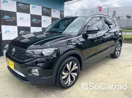 Volkswagen T-CROSS 200 1.0 TSI AT na cor Preta em Curitiba / PR - 6517910