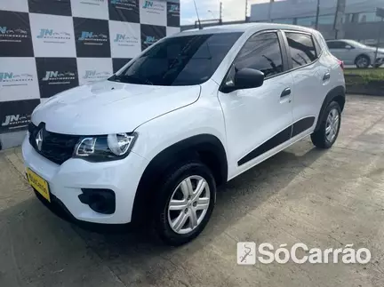 Renault KWID ZEN 1.0 12V na cor Branca em Curitiba / PR - 6603573