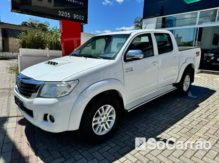 Toyota HILUX CD SRV 4X4 3.0 na cor Branca em Palhoça / SC - 6788537