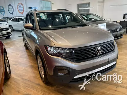 Volkswagen T-CROSS SENSE 200 1.0 TSI AT6 na cor Prata em Curitiba / PR - 5771486