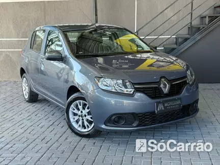 Renault SANDERO EXPRESSION 1.0 12V SCE na cor Cinza em Curitiba / PR - 6792275