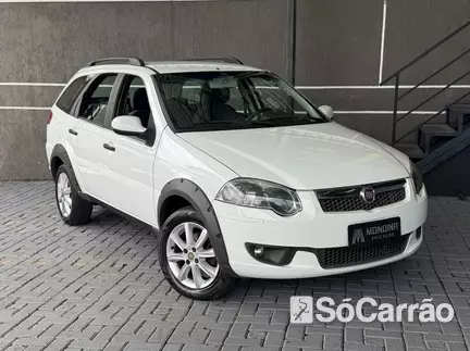 Fiat WEEKEND TREKKING 1.6 16V na cor Branca em Curitiba / PR - 6952504