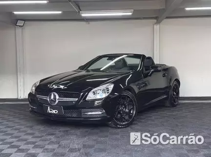Mercedes SLK 250 1.8 TB AT na cor Preta em Curitiba / PR - 6793204