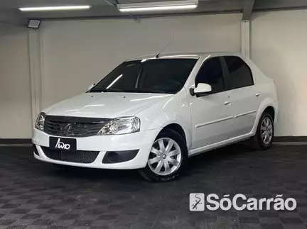 Renault LOGAN EXPRESSION 1.6 8V HIPOWER na cor Branca em Curitiba / PR - 6868553