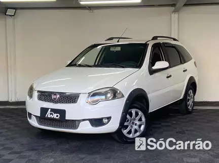 Fiat WEEKEND TREKKING 1.6 16V na cor Branca em Curitiba / PR - 6921615