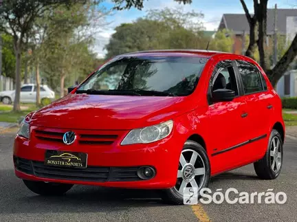 Volkswagen GOL 1.0 12V na cor Vermelha em Curitiba / PR - 6662970