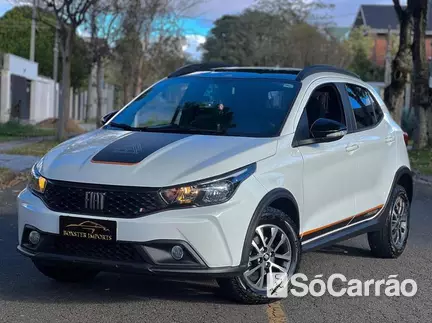 Fiat ARGO (TREKKING TOP) TREKKING 1.3 8V FIREFLY na cor Branca em Curitiba / PR - 6734843