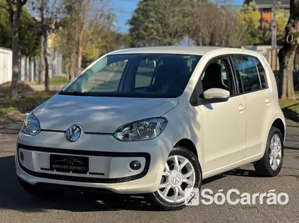Volkswagen UP! HIGH UP!(MAPS&MORE) 1.0 12V IMOTION na cor Branca em Curitiba / PR - 6778502