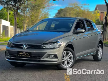 Volkswagen POLO COMFORTLINE 1.0 16V na cor Prata em Curitiba / PR - 6800626