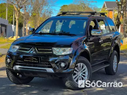 Mitsubishi PAJERO 4X4 3.2 TB-IC 5LUG AT na cor Preta em Curitiba / PR - 6800694