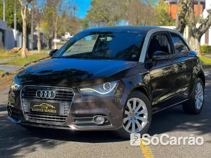 Audi A1 ATTRACTION (CONFORTO PLUS) 1.4 16V TFSI S TRONIC na cor Marrom em Curitiba / PR - 6814852