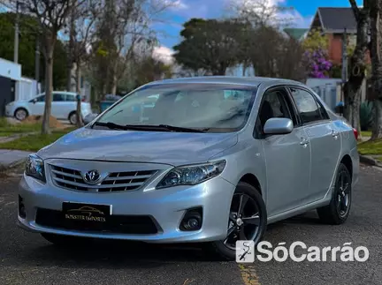 Toyota COROLLA GLI 1.8 16V na cor Prata em Curitiba / PR - 6892491