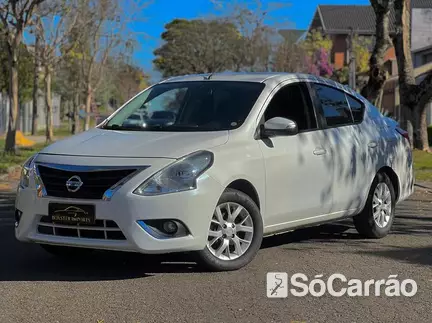 Nissan VERSA 1.0 12V FLEXSTART na cor Branca em Curitiba / PR - 6916124