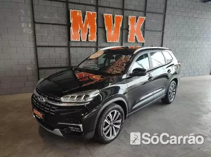 Chery TIGGO 8 1.6 16V TGDI na cor Preta em Florianópolis / SC - 6963270
