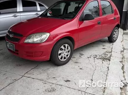 Chevrolet CELTA LS 1.0 VHC-E 8V FLEXPOWER na cor Vermelha em Ponta Grossa / PR - 6757001