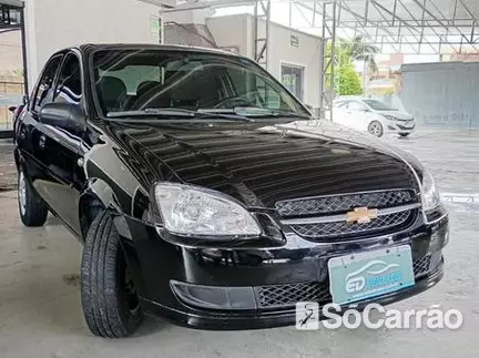 Chevrolet CLASSIC 1.0 VHC-E 8V FLEXPOWER na cor Preta em Ponta Grossa / PR - 6933964