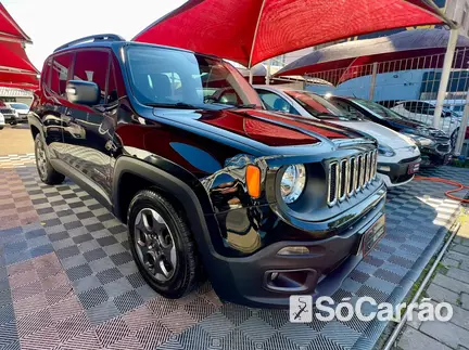 JEEP RENEGADE SPORT 1.8 16V AT6 na cor Preta no Porto Alegre / RS - 6773668
