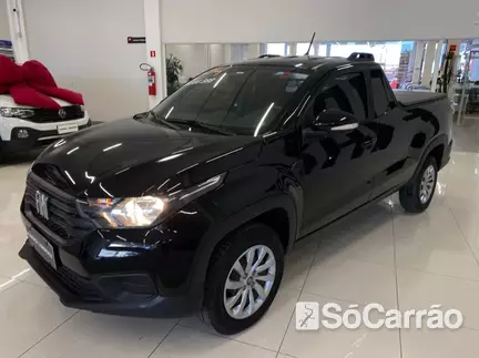 Fiat STRADA PLUS FREEDOM 1.3 8V FIREFLY na cor Preta em Paranaguá / PR - 6913711