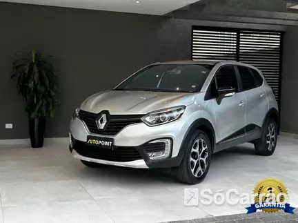 Renault CAPTUR INTENSE 1.6 16V SCE CVT X-TRONIC na cor Prata em Curitiba / PR - 6768957