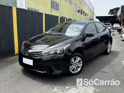 Toyota COROLLA GLI 1.8 16V AT na cor Preta em Curitiba / PR - 6959453