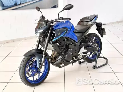 Yamaha MT-03 321 ABS na cor Azul no Gravataí / RS - 6899267
