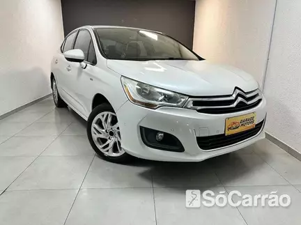 Citroen C4 LOUNGE EXCLUSIVE THP 1.6 16V TIP na cor Branca em Curitiba / PR - 6845989