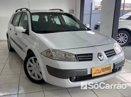 Renault MEGANE GRAND TOUR DYNAMIQUE 1.6 16V HIFLEX na cor Branca em Curitiba / PR - 6948569