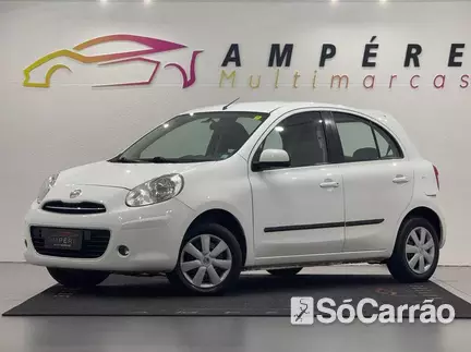 Nissan MARCH (CONFORTO) 1.0 16V na cor Branca em Curitiba / PR - 6778567