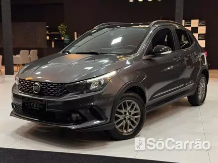 Fiat ARGO (TREKKING TOP) TREKKING 1.3 8V FIREFLY na cor Cinza em Curitiba / PR - 6778583