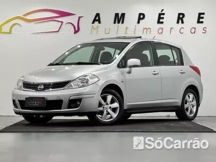 Nissan TIIDA SL 1.8 16V AT na cor Prata em Curitiba / PR - 6784877
