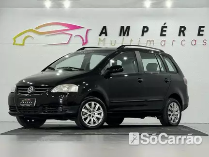 Volkswagen SPACEFOX 1.6 8V na cor Preta em Curitiba / PR - 6852327
