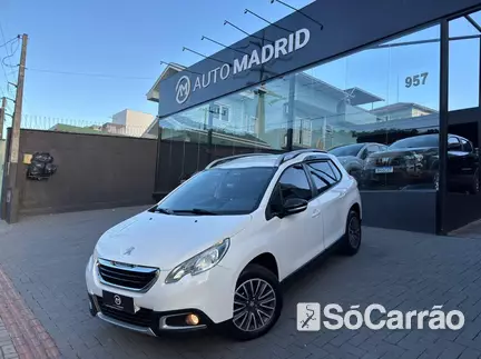 Peugeot 2008 ALLURE 1.6 16V FLEXSTART na cor Branca em Joinville / SC - 6931425