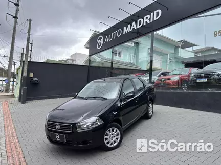 Fiat SIENA EL 1.0 8V na cor Preta em Joinville / SC - 6952344