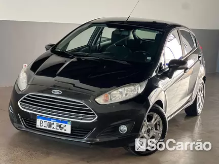 Ford NEW FIESTA SE 1.6 16V P.SHIFT na cor Preta em Cascavel / PR - 6838936