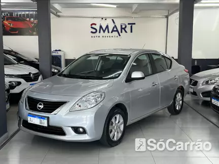 Nissan VERSA SL 1.6 16V FLEXFUEL na cor Prata em Cascavel / PR - 6913971