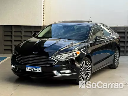 Ford FUSION TITANIUM AWD 2.0 16V GTDI AT na cor Preta em Cascavel / PR - 6924212
